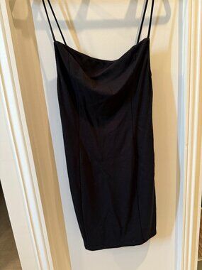 Reformation Black Bodycon Mini Dress